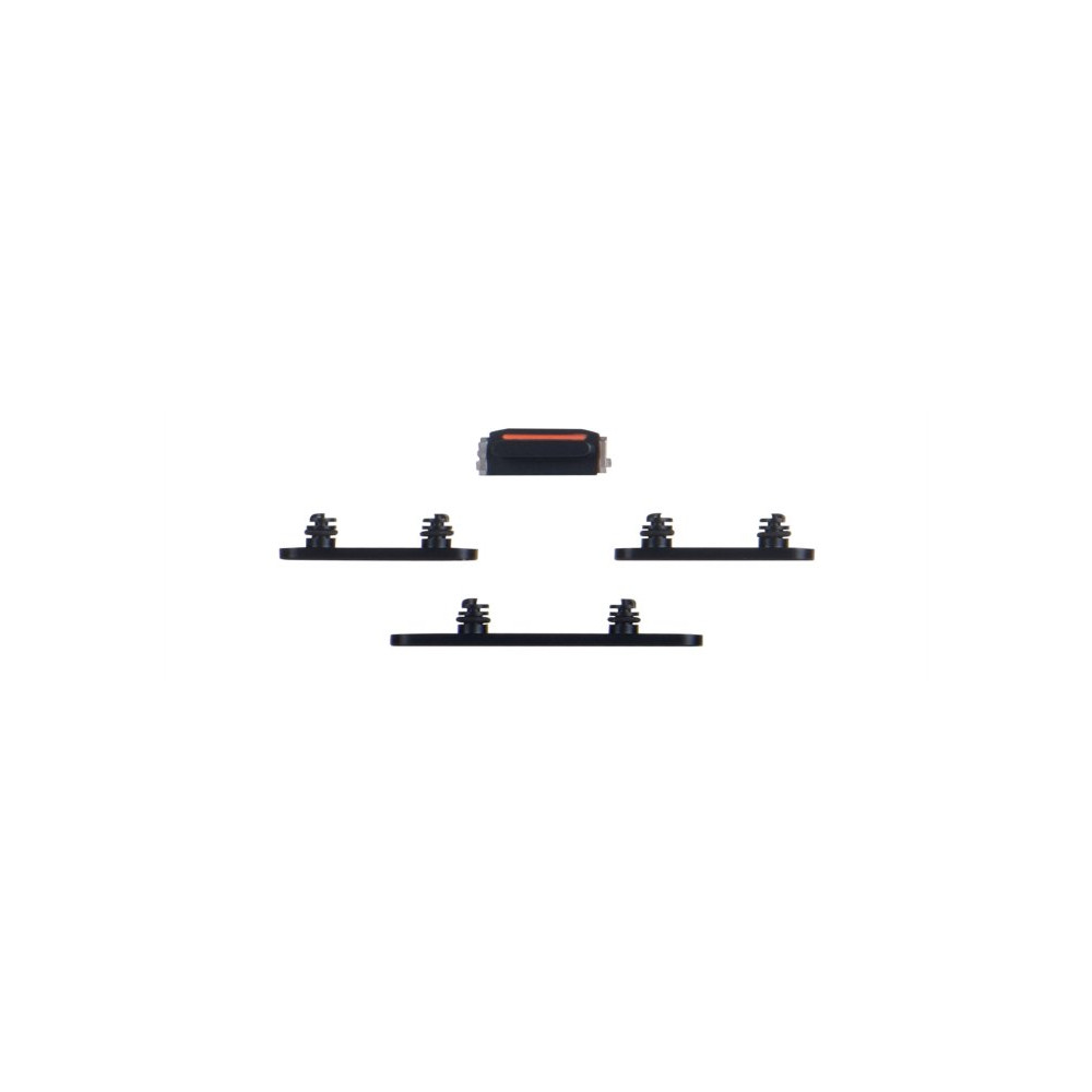 Set pulsanti laterali per iPhone 14Pro / 14Pro Max Nero RCIP140479