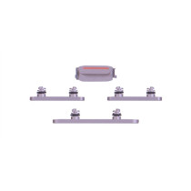 Set pulsanti laterali per iPhone 14/14Plus Purple RCIP140475