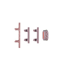 Set pulsanti laterali per iPhone 15/15 Plus rosa RCIP150587