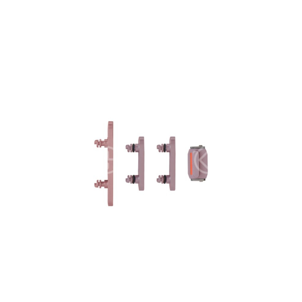 Set pulsanti laterali per iPhone 15/15 Plus rosa RCIP150587