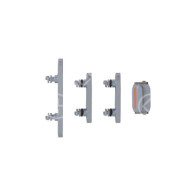 Set pulsanti laterali per iPhone 15/15 Plus blu RCIP150586