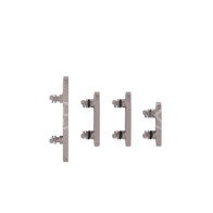 Set pulsanti laterali per iPhone 15 Pro/15 Pro Max bianco titanio RCIP150593