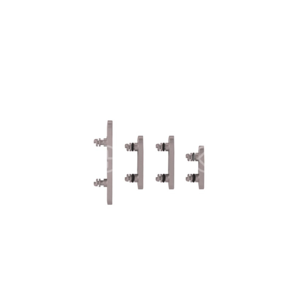 Set pulsanti laterali per iPhone 15 Pro/15 Pro Max bianco titanio RCIP150593