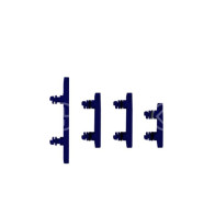 Set pulsanti laterali per iPhone 15 Pro/15 Pro Max Blu Titanio RCIP150592