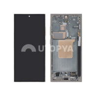 Galaxy S24 Ultra (S928B) Display a schermo intero grigio titanio con cornice ECG-S24UA