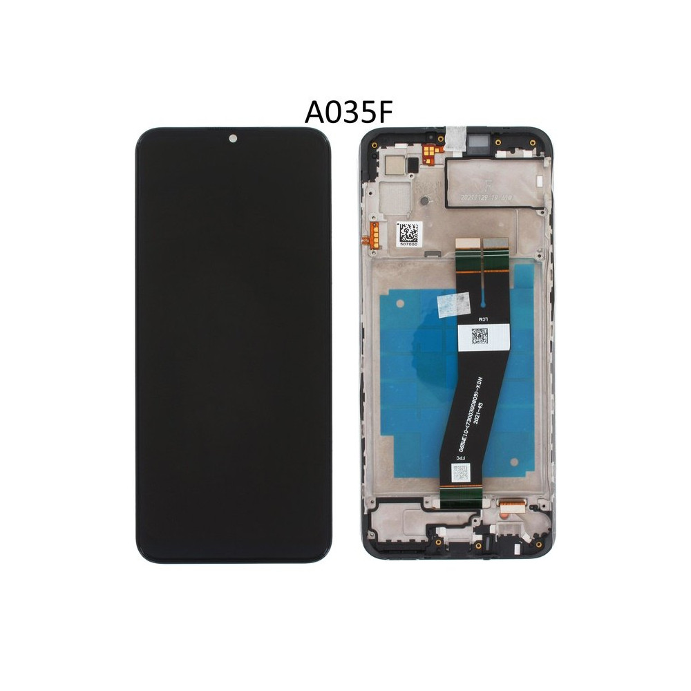 LCD Originale Samsung A035F Galaxy A03 Europa Nero S.Pack RCSAA03ELCB