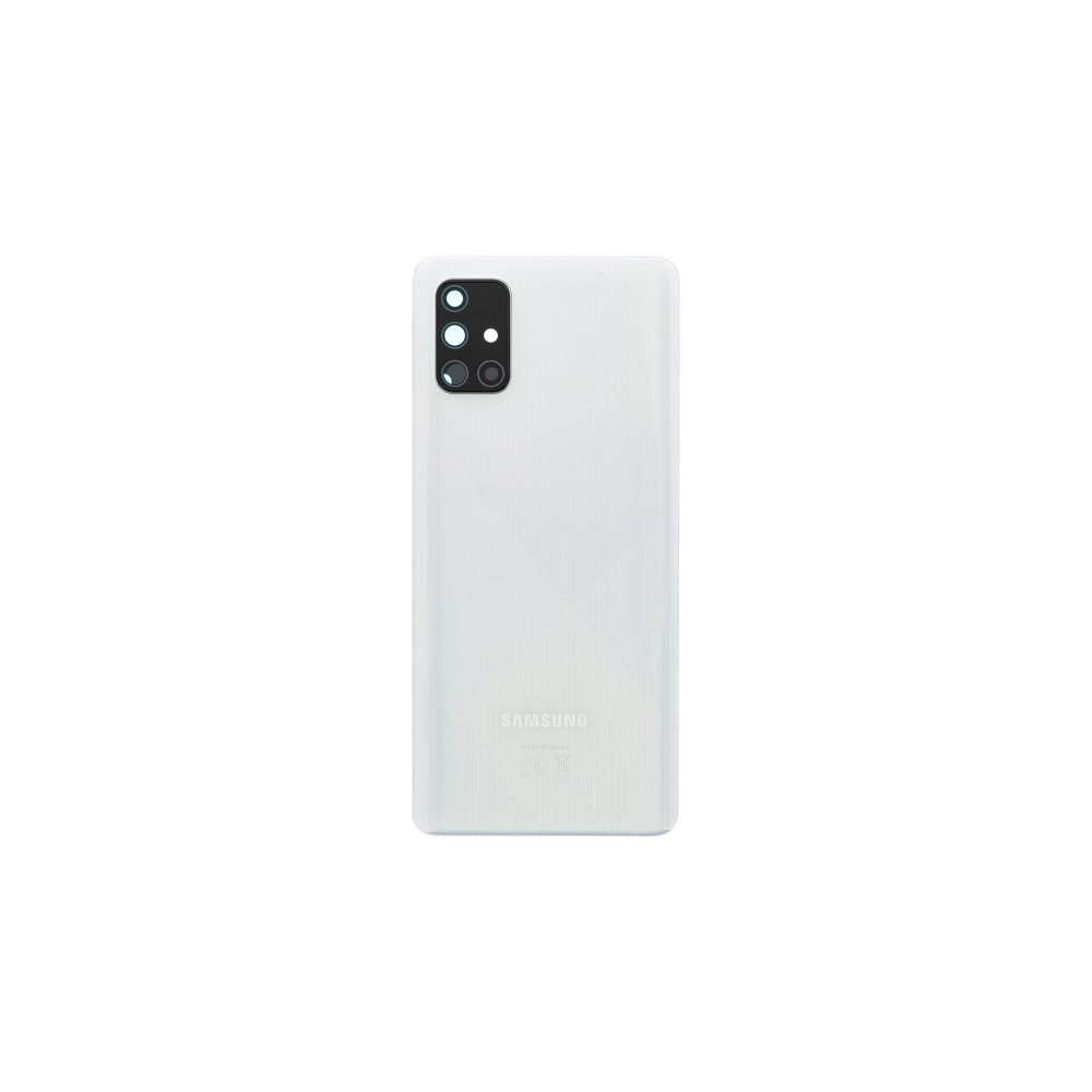Samsung Galaxy A71 Retro Coperchio Crush White Service Pack RCSAA71BCW