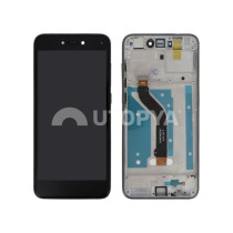 Display Completo Nero Huawei P8 Lite 2017 (Con Frame) ECN-P8LA