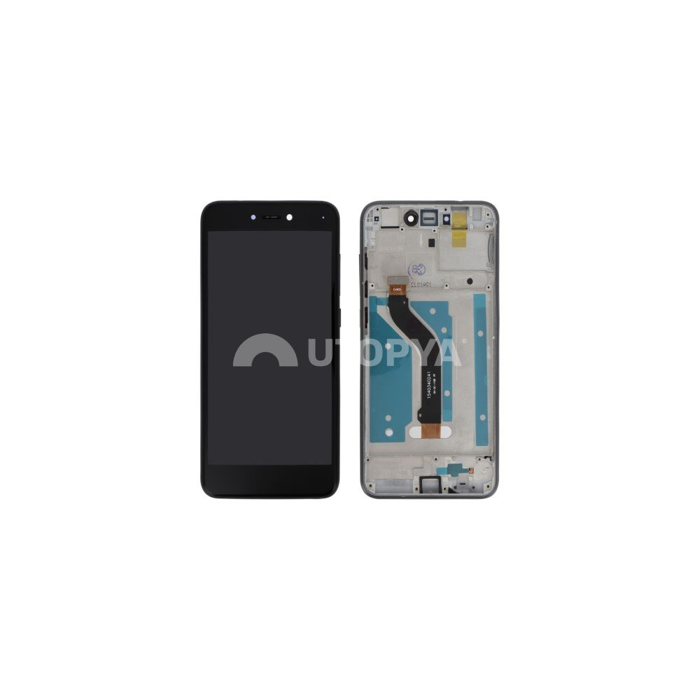 Display Completo Nero Huawei P8 Lite 2017 (Con Frame) ECN-P8LA