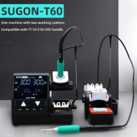 Stazione Doppia di saldatura SUGON T60 con impugnatura C210 160W RCRPSUGT60