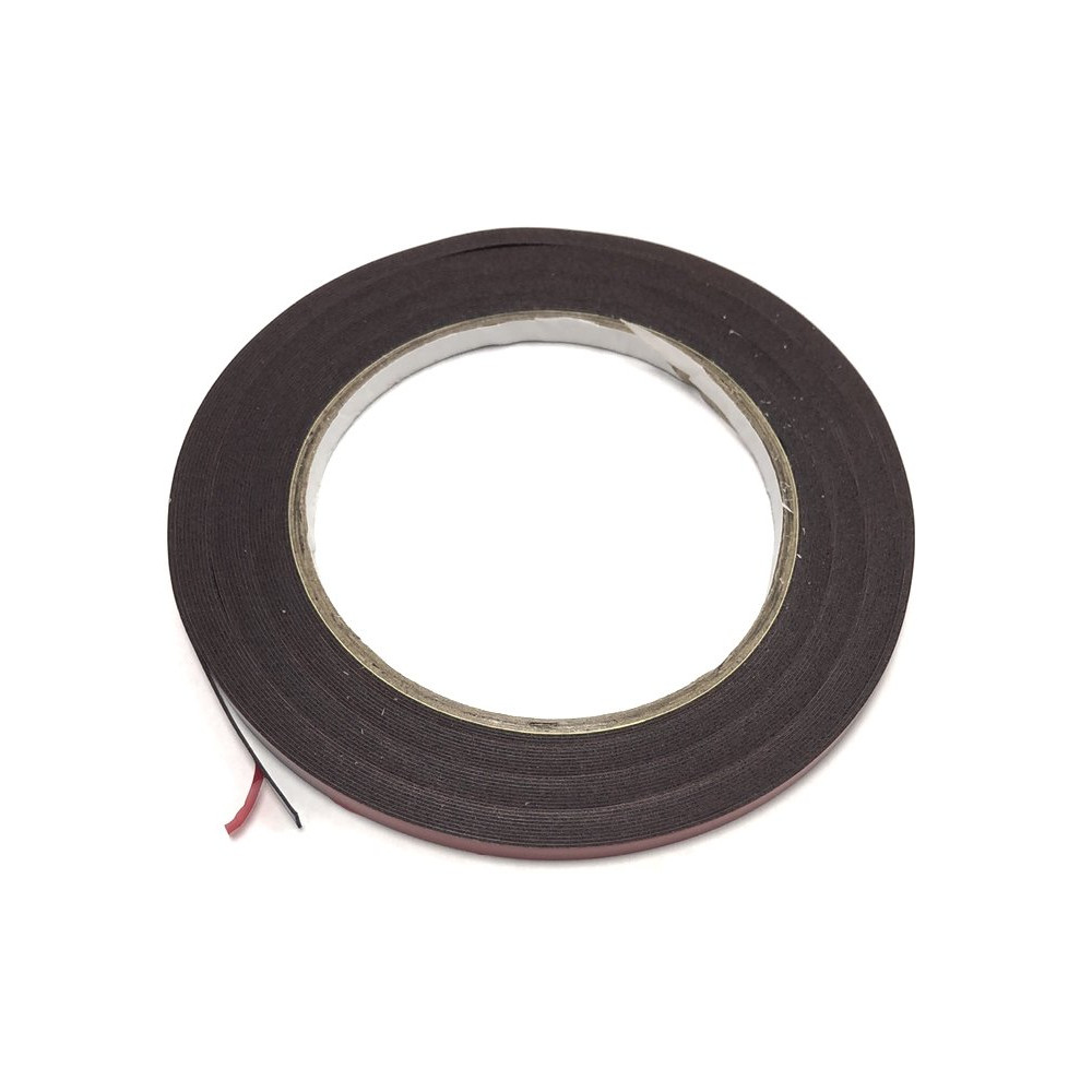 Nastro in Schiuma biadesiva polietilenica 0.5mm x 2mm x10m RCADT052M