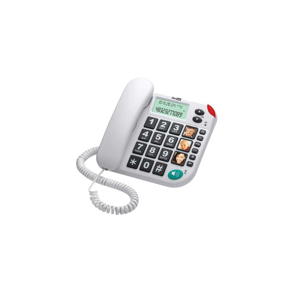 Telefono Fisso MAXCOM KXT480 Bianco MXKXT480W