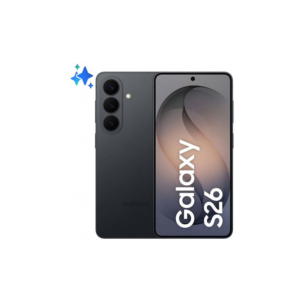 SAMSUNG Galaxy S26 12+256GB Black - Brand DSSAS26256BK