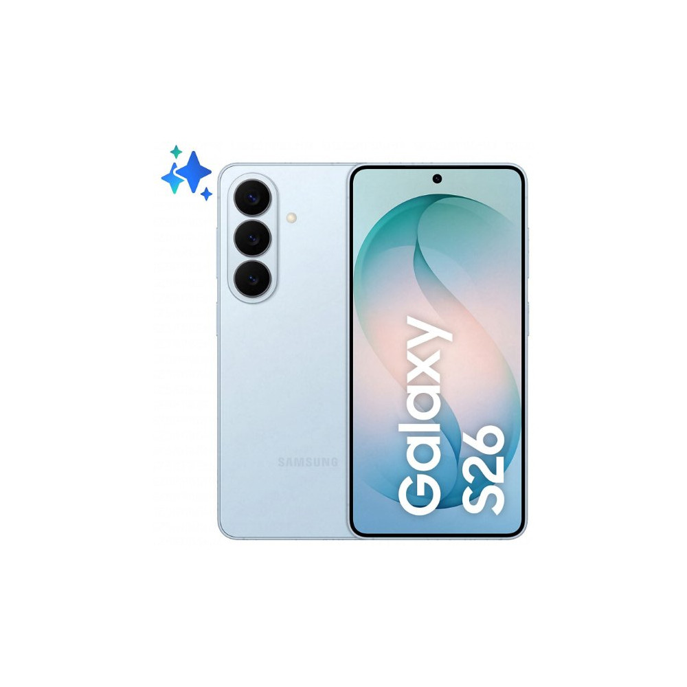 SAMSUNG Galaxy S26 12+256GB Sky Blue - Brand DSSAS26256BL