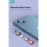 Proteggi lenti diamantate iPhone13 &13 Mini Cornice Pink DEPL13M640P