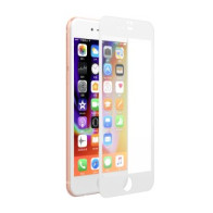 Pellicola Vetro Bordo Lucido Full 0.26 mm iPhone 7/8 Bianca DETGF87167W