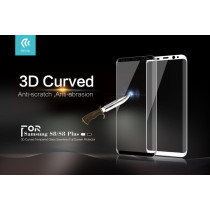 Pellicola in Vetro Temperato 3D Full Screen Samsung S8 Nera DEXS8F530B
