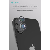 Protezione per fotocamera in cristallo iPhone 16 & 16Plus DEPSC16P682