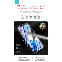 Pellicola vetro temperato Antibatterica per iPhone 12 Mini DETA12M039