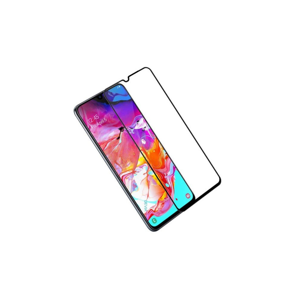 Pellicola vetro temperato Full Screen per Samsung A10e Nera DETSA10E556B