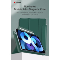 Cover Magnetica per iPad Pro 6^ 2022 rotazione e supp Verde COIPP122211G