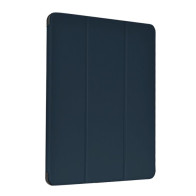 Cover per iPad Pro 11 2021 in pelle con supporto pencil Blu DELCIP3P381B
