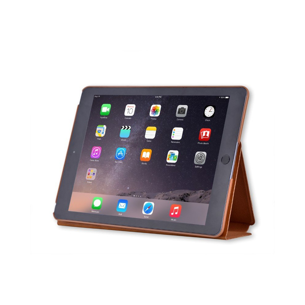 Custodia in Pelle Elite con On/Off iPad Pro 9.7 Marrone DEPRO9318M