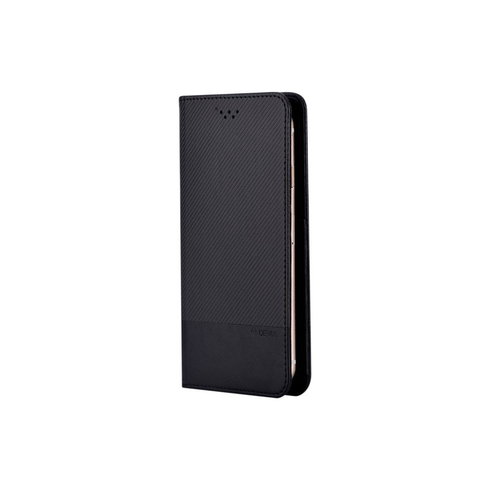 Custodia a Libro Universale per Smartphone 5.5 Pollici Nera DEUNB285B
