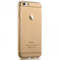 Cover for Iphone 6-Super Slim 0,5mm TPU Crystal Champagne DENAKE334C