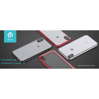 Cover Glitter soft con bordo Nero per iPhone Xr 6.1 DEGLIP61889B