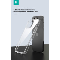 Cover Trasparente Morbida in TPU per iPhone 14 Pro Max Anti Ingiallimento DENAK14544