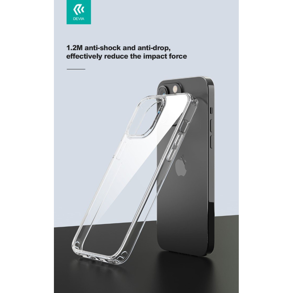Cover Trasparente Morbida in TPU per iPhone 14 Pro Max Anti Ingiallimento DENAK14544