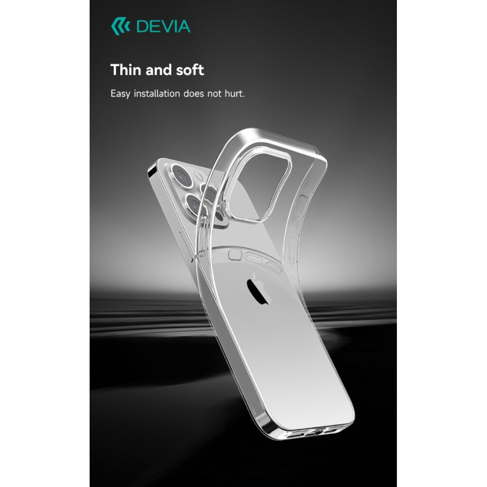 Cover Trasparente Morbida in TPU per iPhone 15 Plus DENAK15375
