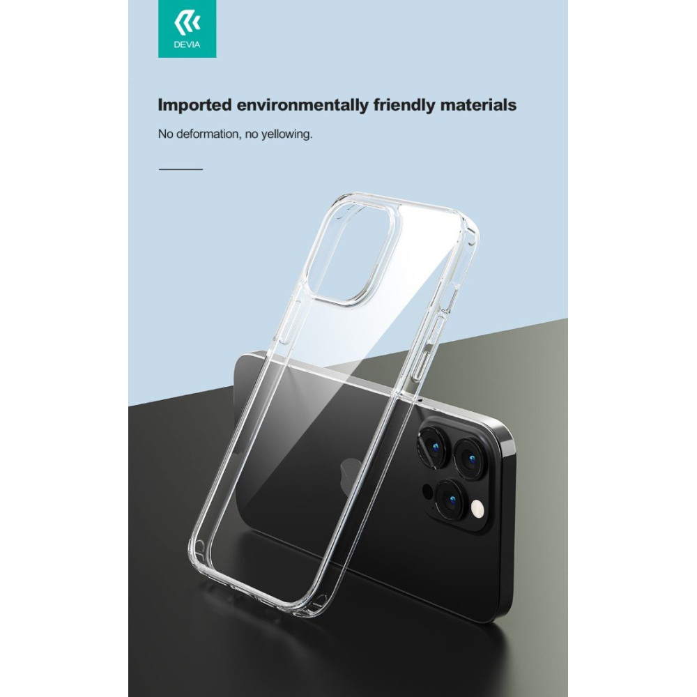Cover Trasparente Morbida in TPU per iPhone 14 Plus Anti Ingiallimento DENAK14537