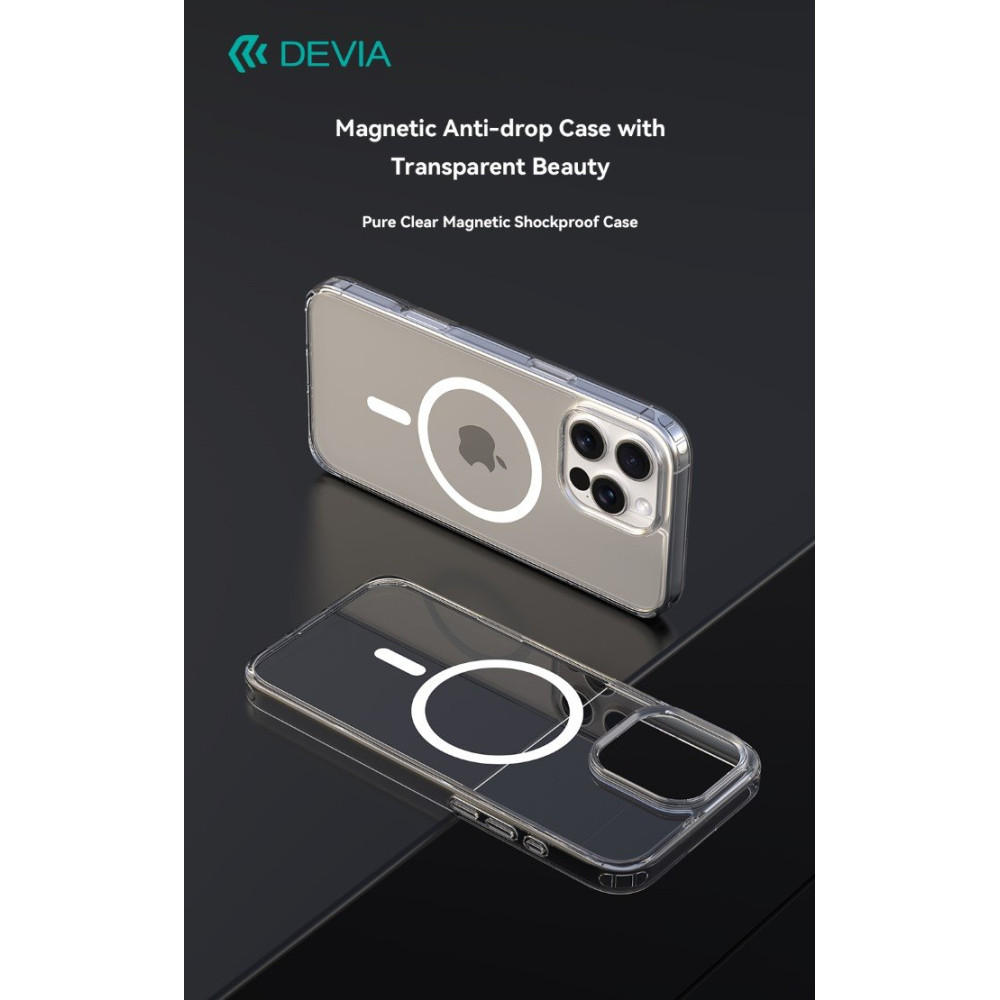 Cover Magnetica Glimmer con Apple Magsafe iPhone 16 Plus DEPGM16927