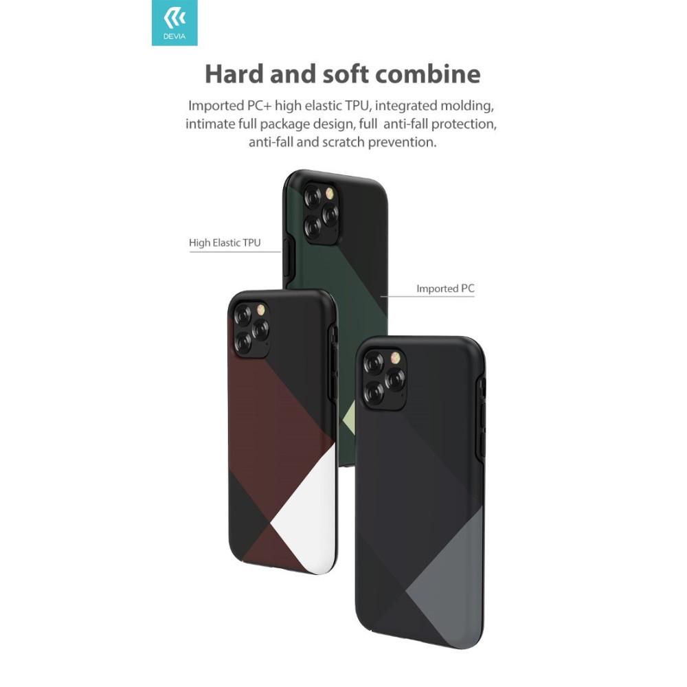 Cover Simple Style per iPhone 11 Pro Max Grigia DECS65586G