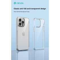 Cover Shark Trasparente Protezione iPhone 15 Pro Max DESSIP15PM030