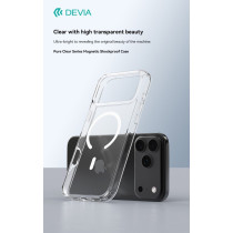 Custodia antiurto Mag Safe trasparente per iPhone 17 DEIP17G849