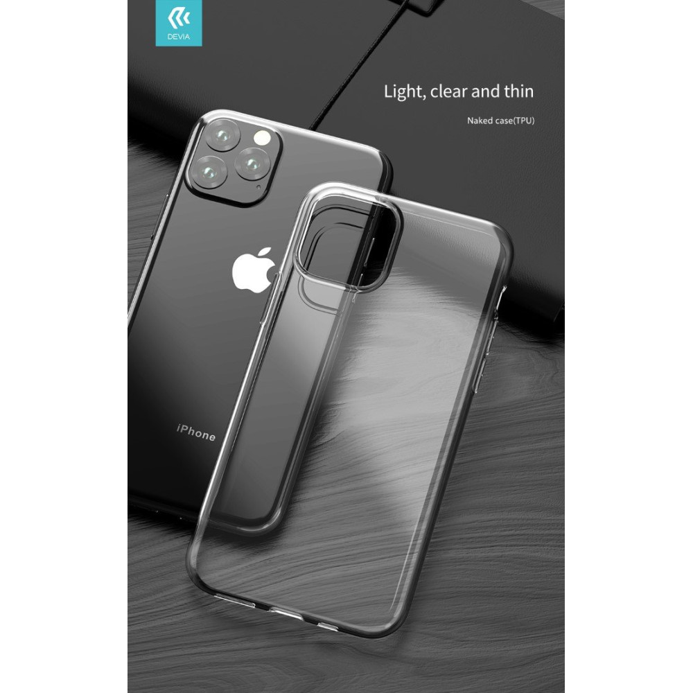 Cover Protezione in TPU Trasparente per iPhone 11 Pro Max DENK965938