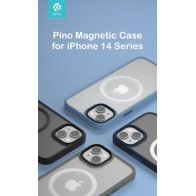 Cover Magnetica Pino con Apple Magsafe per iPhone 14 Nera DEPGM14077