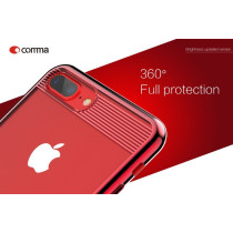 Cover Alta Protezione Brightness per iPhone 7 & 8 Rossa COBIP78547R
