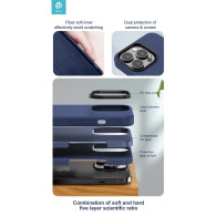 Cover in Silicone e interno in spugna per iPhone 13 Pro Nera DENS13P928B