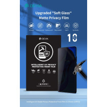 Pellicole Privacy 0,25mm UV Durezza 6H Ideale schermi Curvi scatola da 10 pezzi DETPU6H268