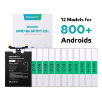 Set 12 Modelli di batteria senza Chip per Android Universali RCREUBATA12