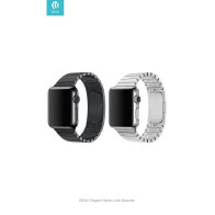 Cinturino Apple Watch 4 serie 40mm Elegant Link Space Black DEC40E106SB