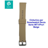 Cinturino per smartwatch Devia Serie WT1 / Pro1 Beige DEWT1P882S