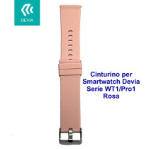 Cinturino per smartwatch Devia Serie WT1 / Pro1 Rosa DEWT1P868P