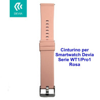 Cinturino per smartwatch Devia Serie WT1 / Pro1 Rosa DEWT1P868P