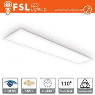 Pannello LED 30x120cm - 48W 4000K CRI80 EDGE-LIT FLP28312-48W4K