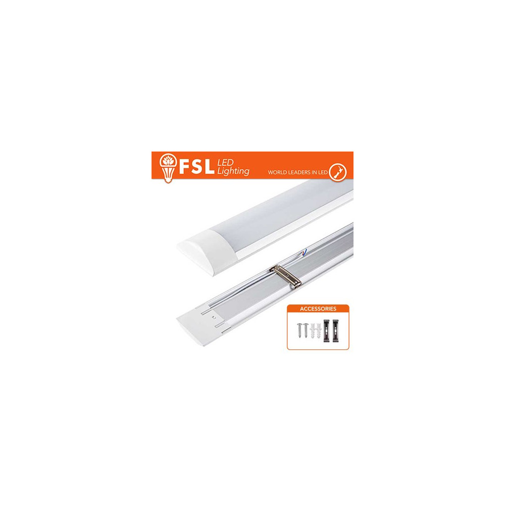 Plafoniera LED Lineare IP20 120cm 36W 2600LM 6500K FL185-36W65K120